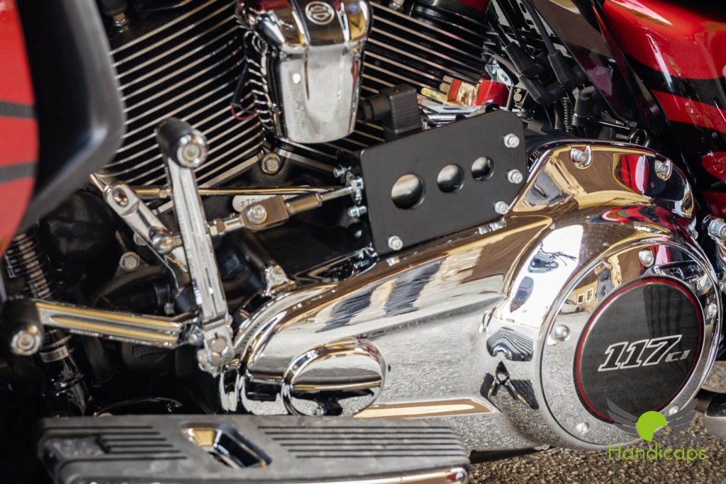 Harley Davidson Fussschaltung