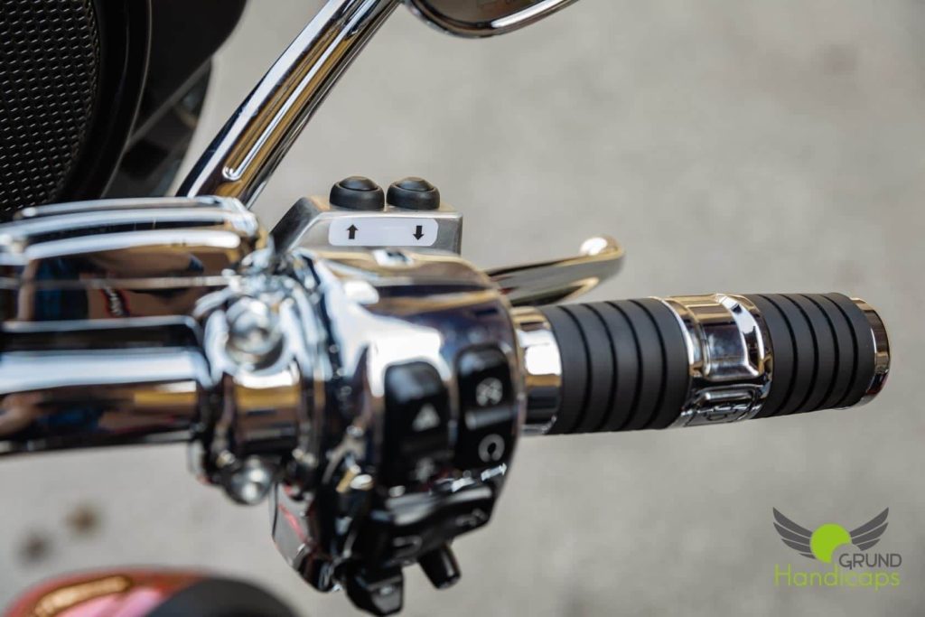Harley Davidson umgebaut mit Handschaltung